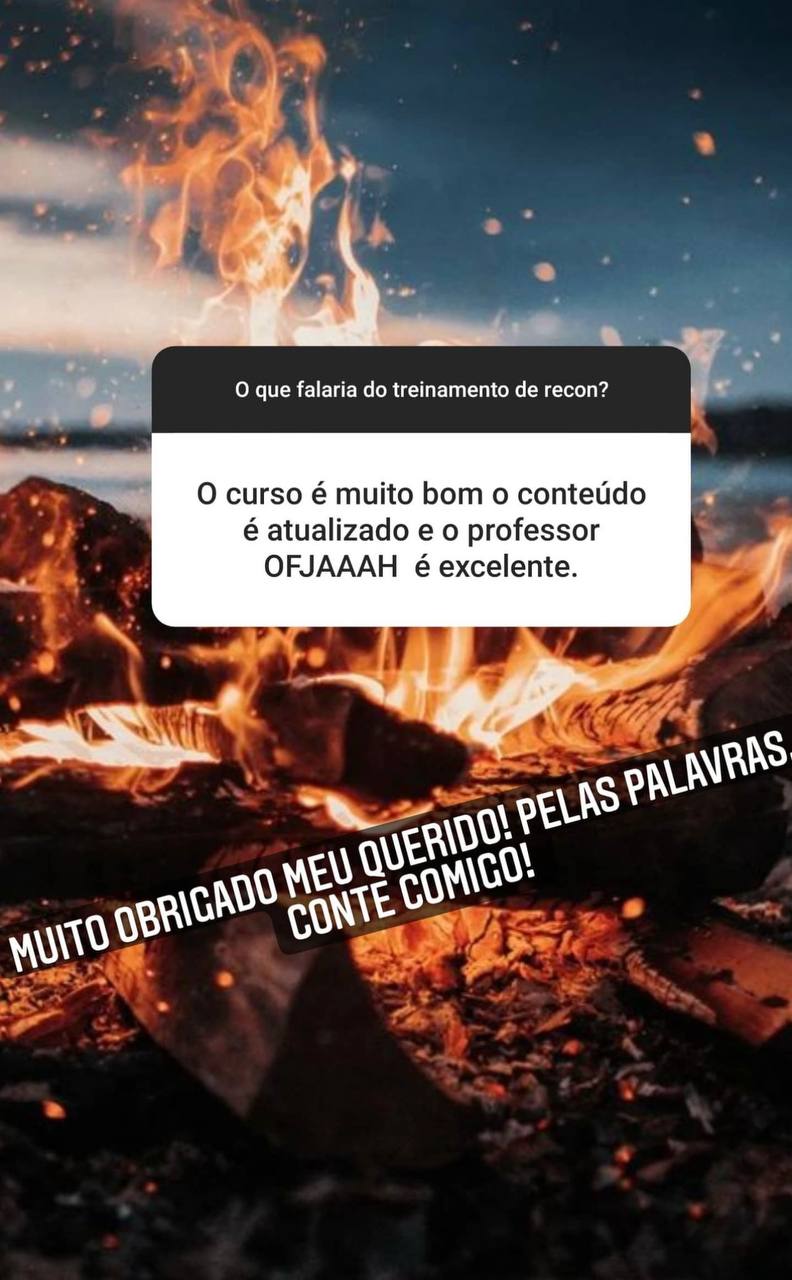 Story: O curso é muito bom